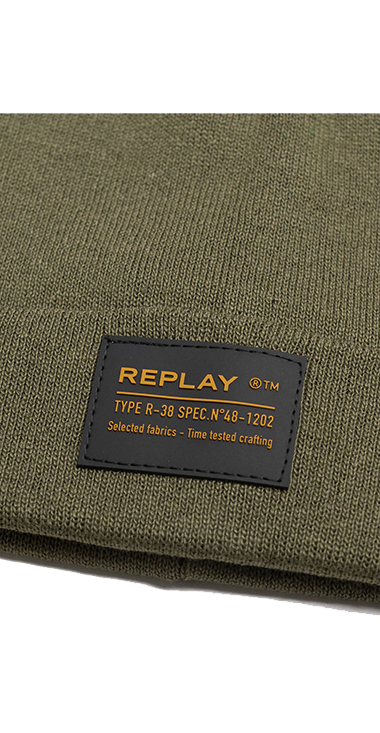 REPLAYラベル付きビーニー 詳細画像